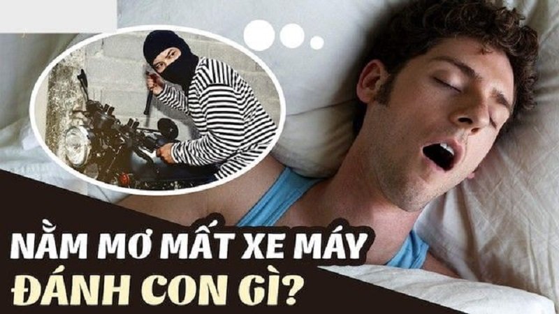 Những con số may mắn khi mơ thấy mất xe máy