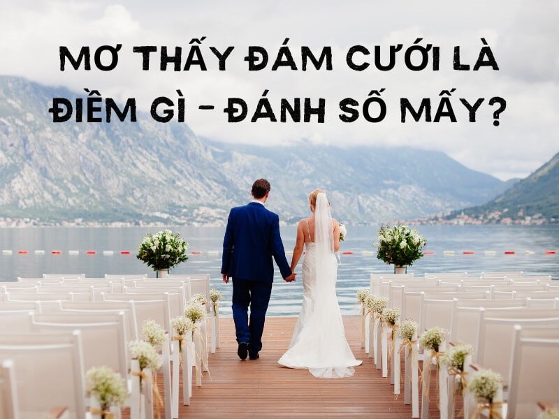 Nằm mơ thấy đám cưới đánh số gì, con gì?